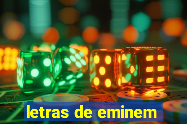 letras de eminem